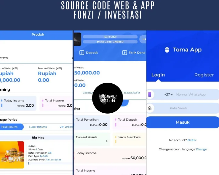 Terima Jasa Pembuatan Website Fonzi / Investasi ( PART 69 )