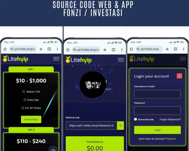 Terima Jasa Pembuatan Website Fonzi / Investasi ( PART 33 )